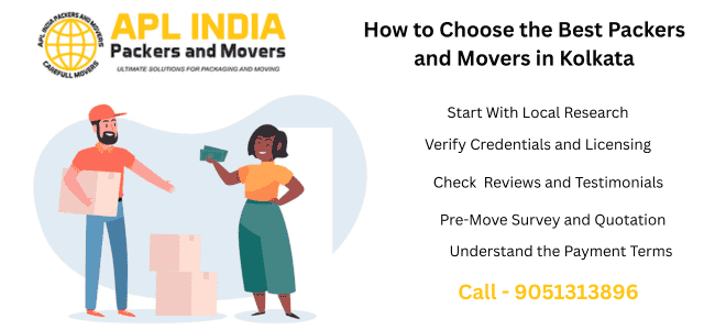 How to Choose the Best Packers and Movers in Kolkata