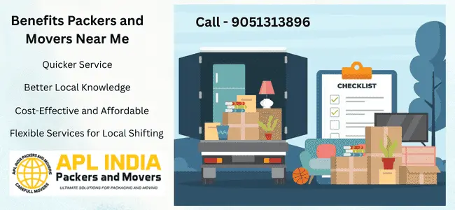 Benefits of Choosing Packers and Movers Near Me