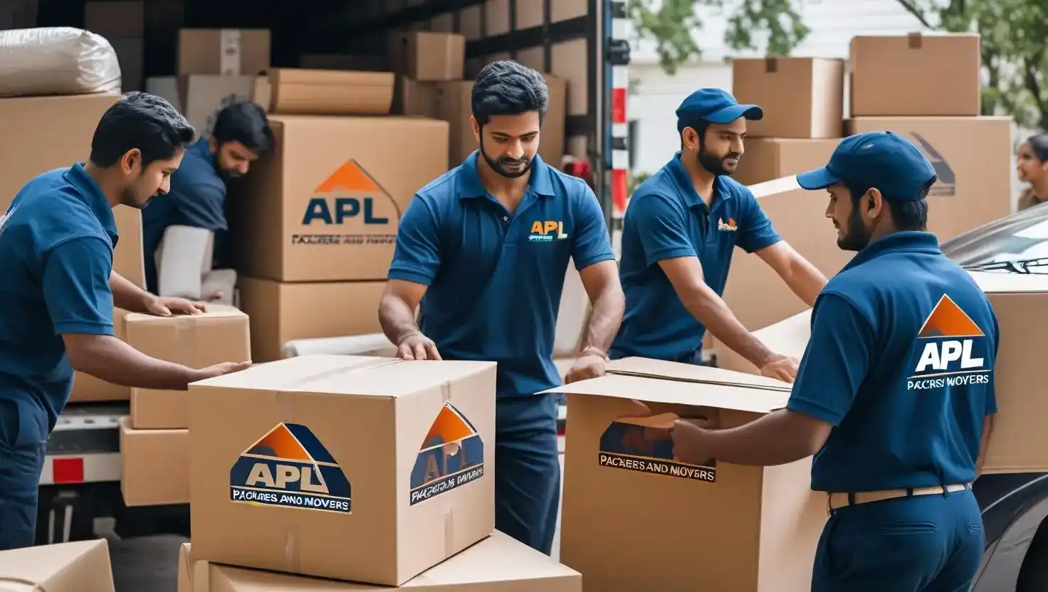 unpacking, Packing and Moving Services by APL India Packers and Movers