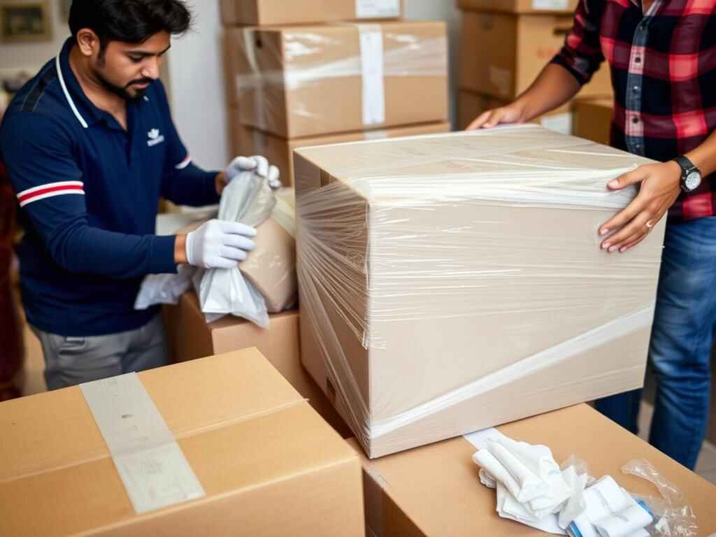 Packing and Unpacking Services by APL India Packers and Movers in New Town