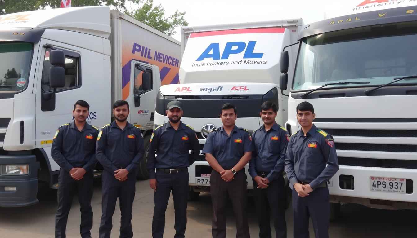 Professionally trained staff of APL India Packers and Movers