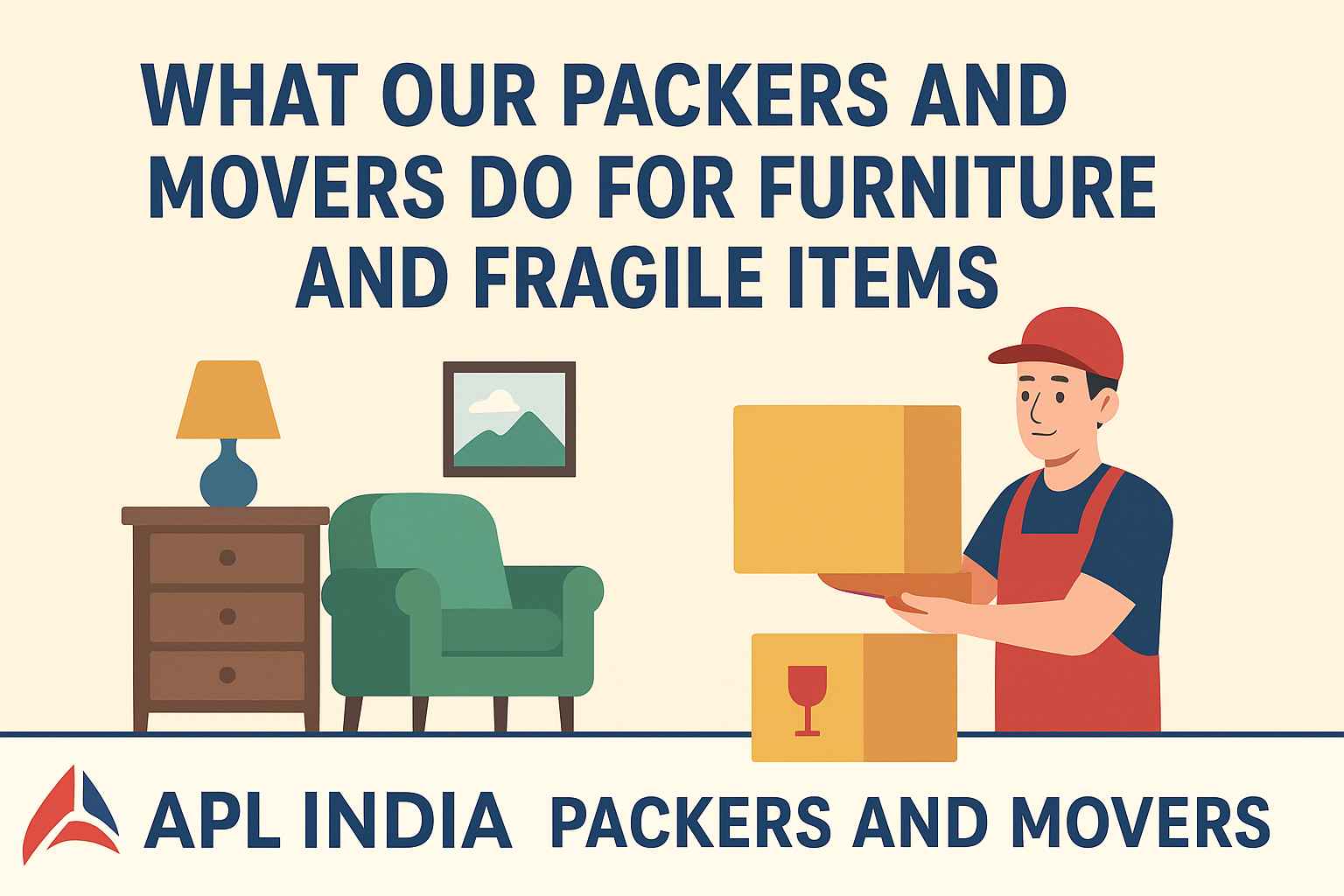 What our Packers and Movers do to Protect Furniture and Fragile Items