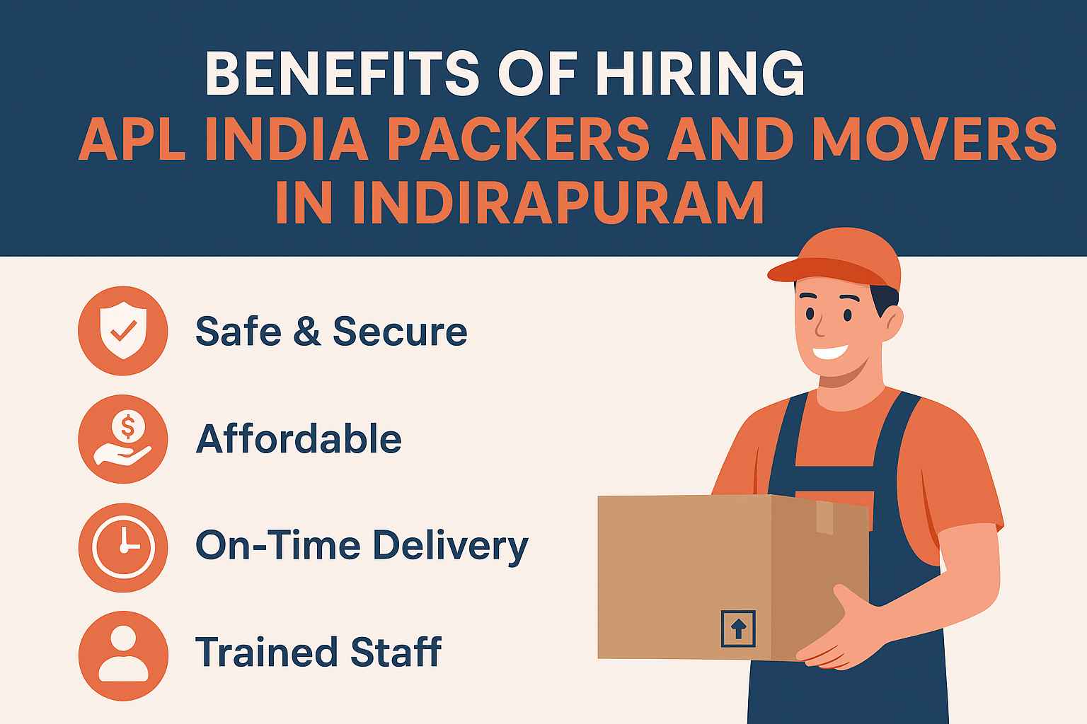 Benefits of Hiring APL India Packers and Movers in Indirapuram