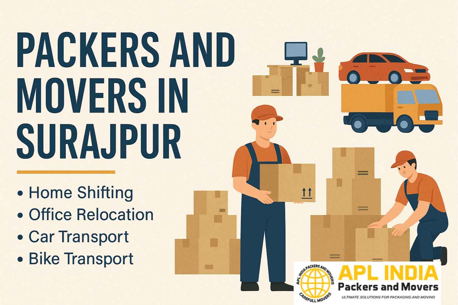 Packers and Movers in Surajpur