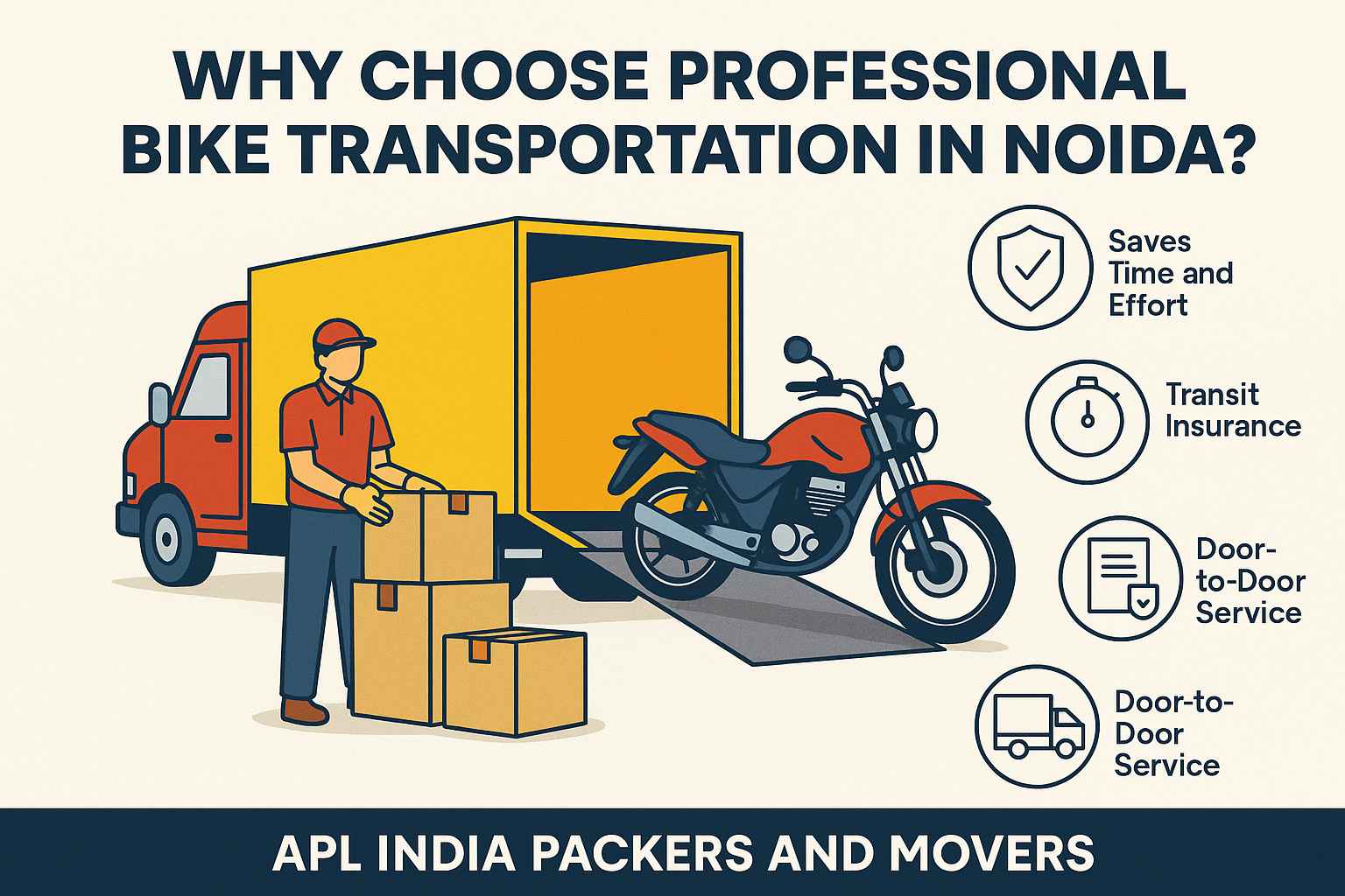Why Choose Professional Bike Transportation in Noida?
