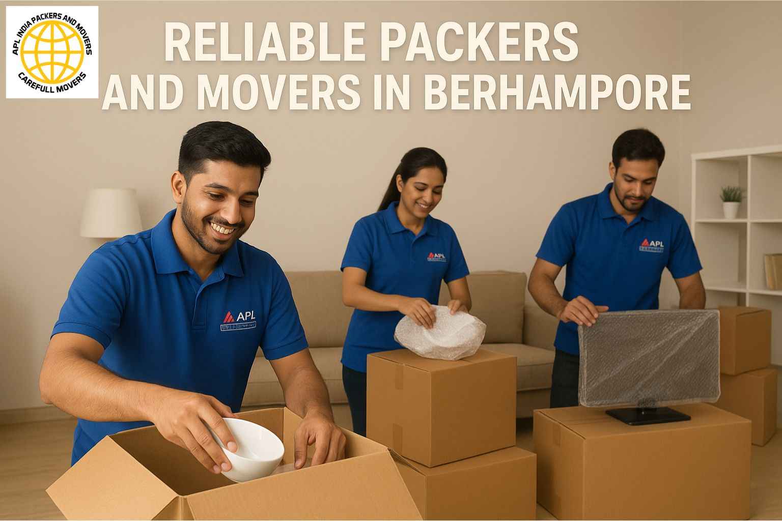 Reliable Packers and Movers in Berhampore - APL India Packers and Movers