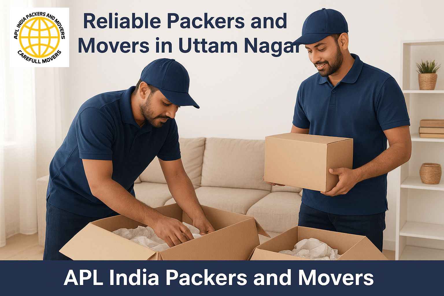 Reliable Packers and Movers in Uttam Nagar - APL India Packers and Movers