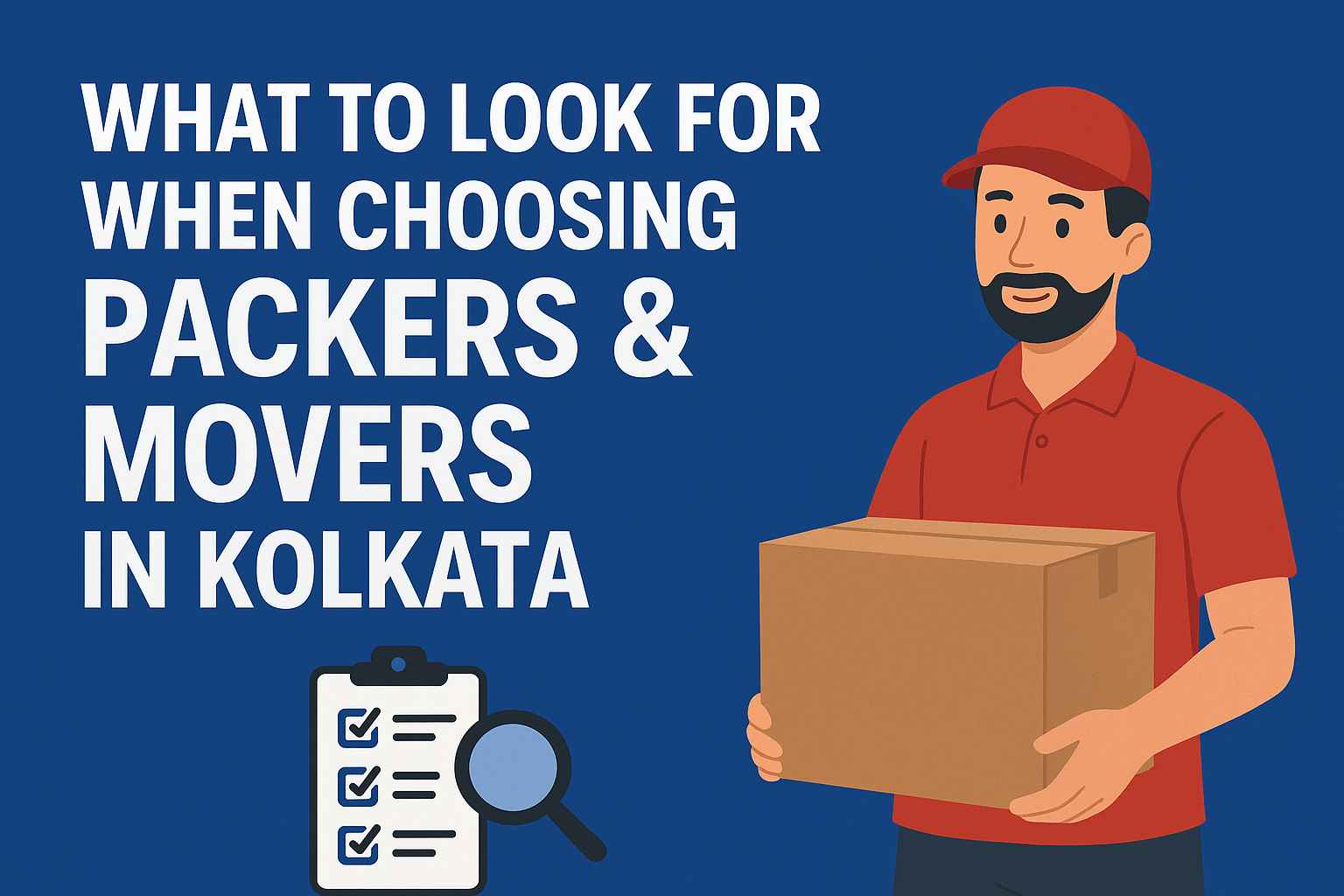 What to Look for When Choosing Packers and Movers in Kolkata