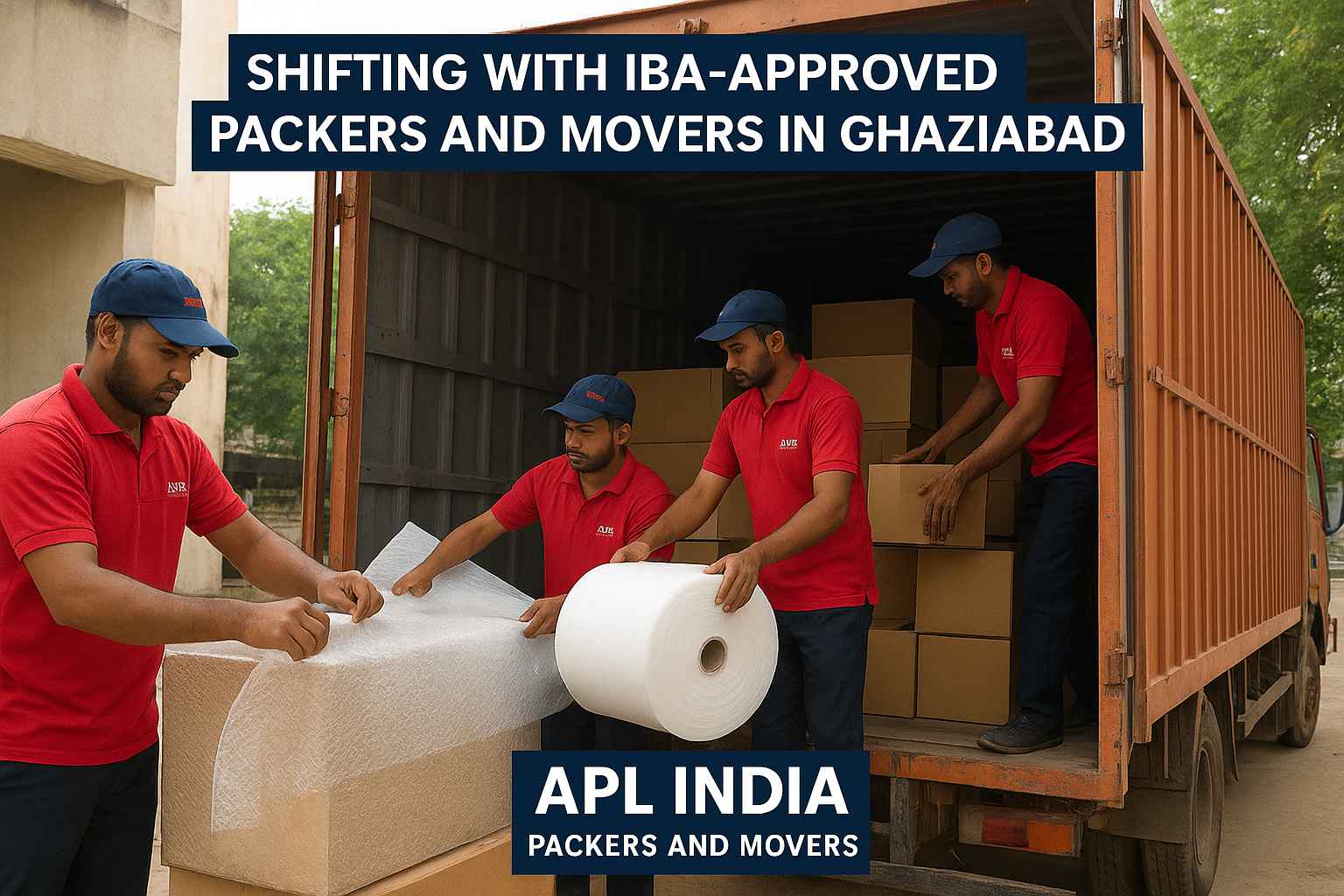 Shifting With IBA-Approved Packers and Movers in Ghaziabad