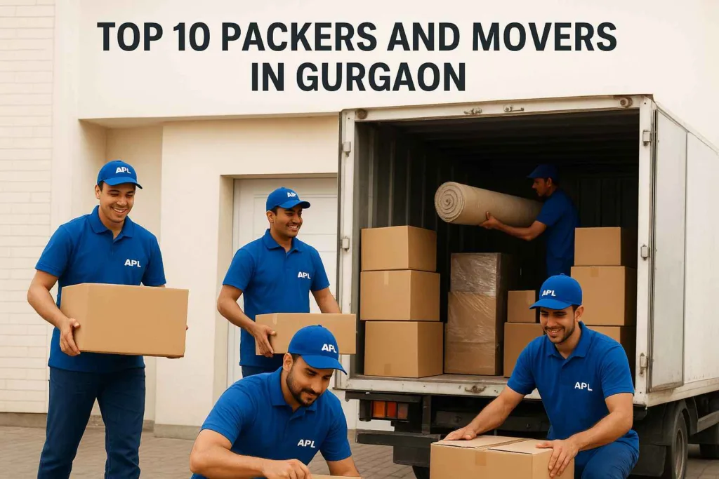 Top 10 Packers and Movers in Gurgaon